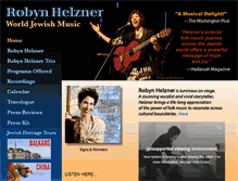Tablet Screenshot of helzner.com